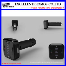 2016 Nova Design Handsfree Bluetooth FM Transmissor com Dual USB Car Charger